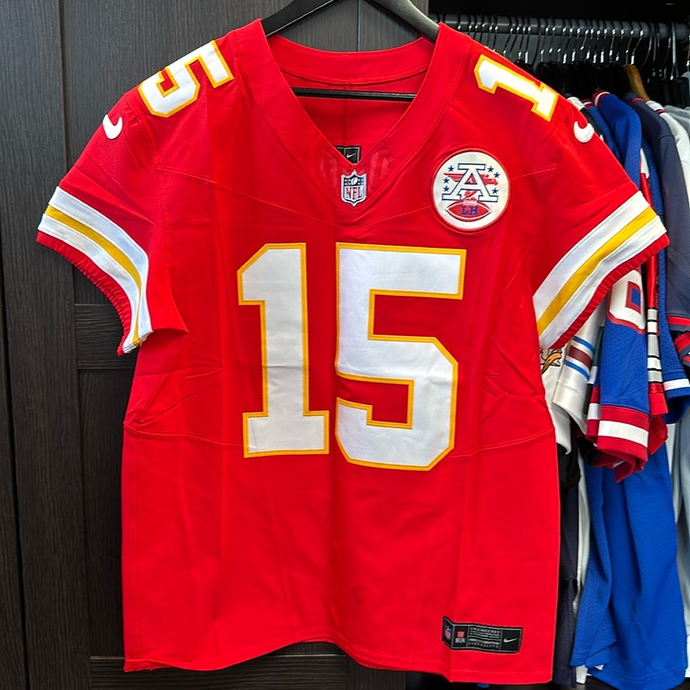 Patrick Mahomes Kansas City Chiefs Nike Vapor F.U.S.E Elite Authentic Jersey